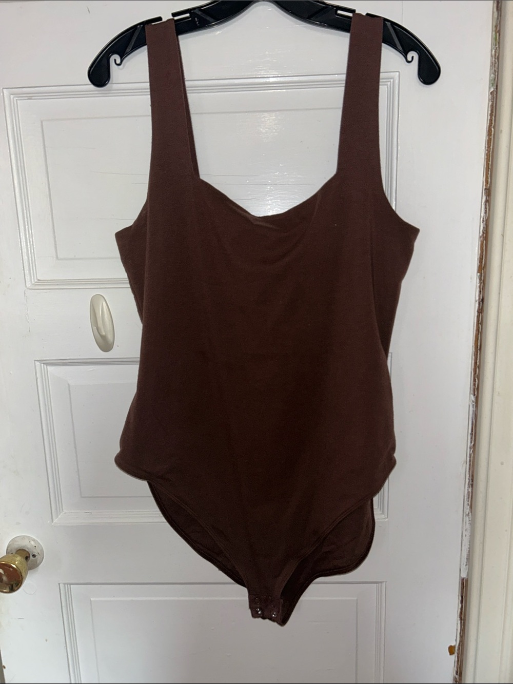 Brown One-Piece Bodysuit